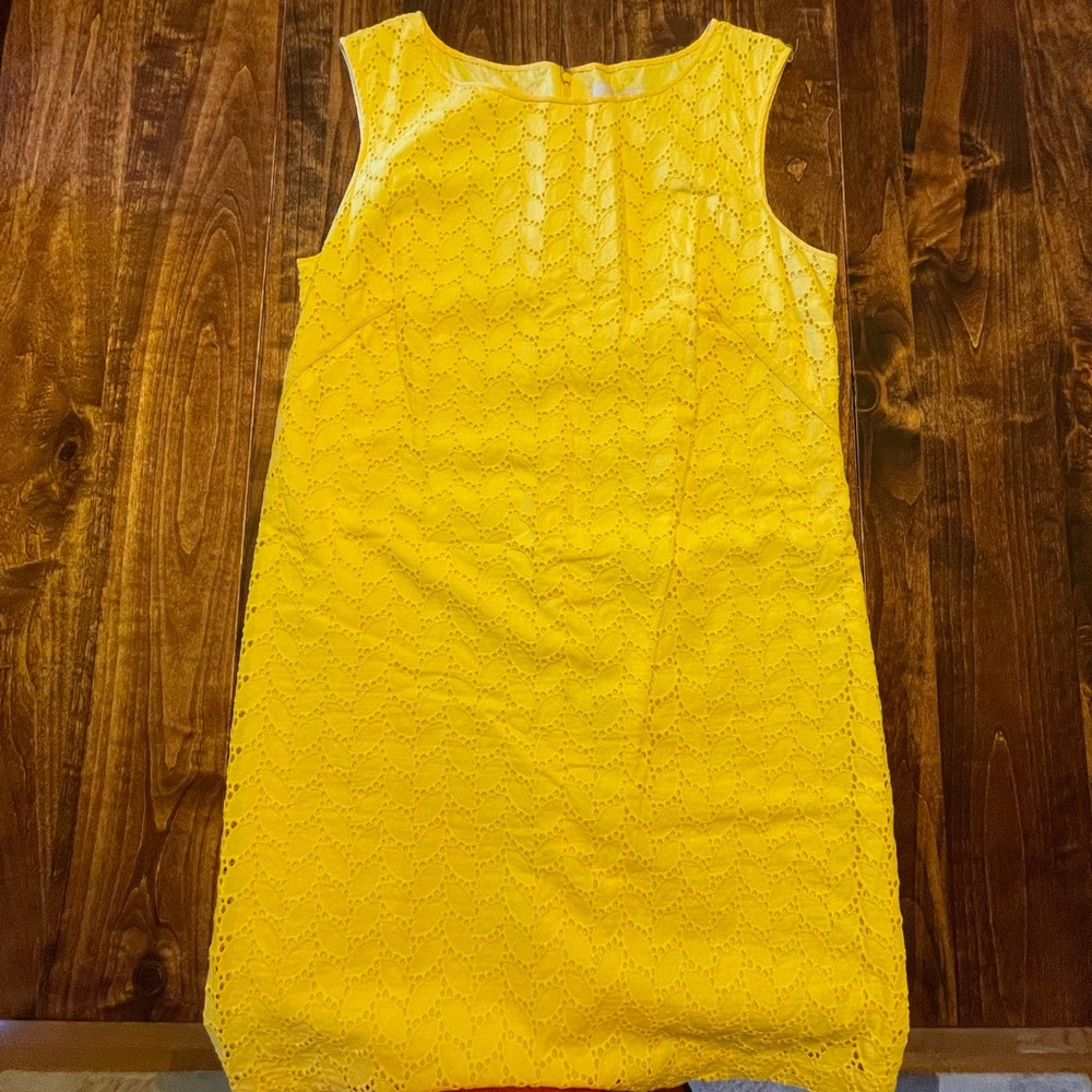 LAST CHANCE: Yellow Knee-Length Dress